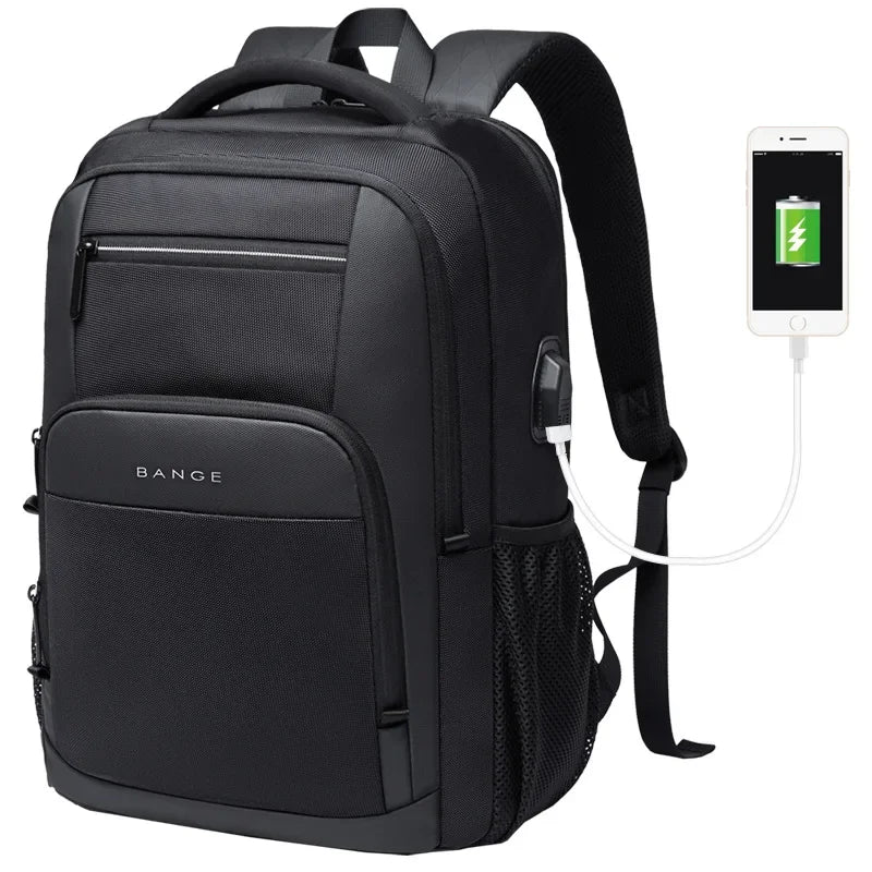 Bange Waterproof Man Backpack Resistant Business Backpack Men Travel Notebook Laptop Backpack Bags 15.6 Inch Male Mochila Teen